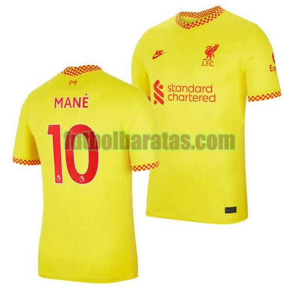 camiseta sadio-mane-10 arsenal 2021 2022 azul tercera