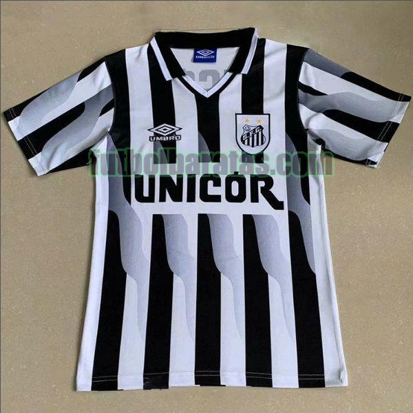 camiseta santos 1998-1999 negro segunda