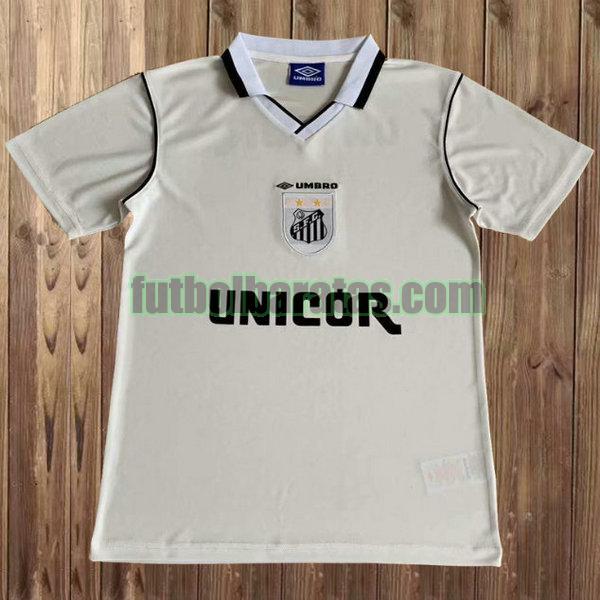 camiseta santos 1999 gris primera