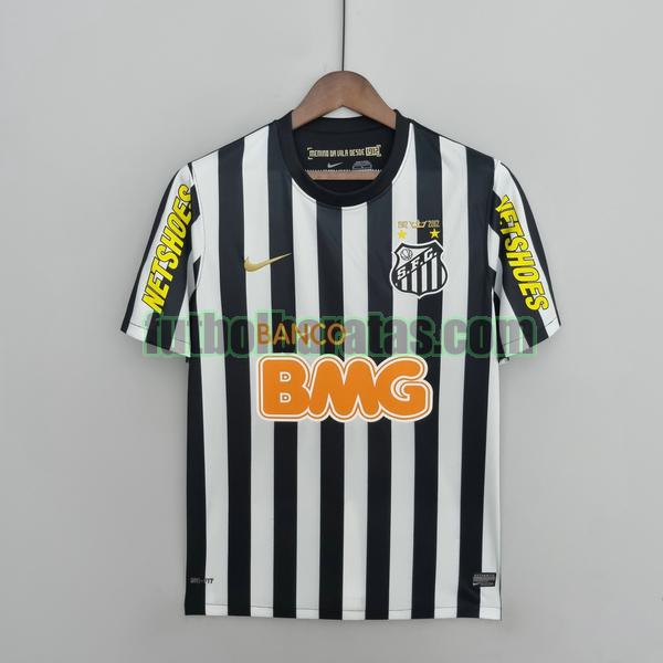 camiseta santos 2013 negro blanco primera