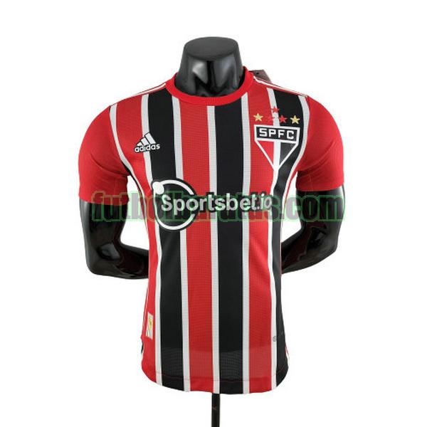 camiseta sao paulo 2022 2023 rojo primera player