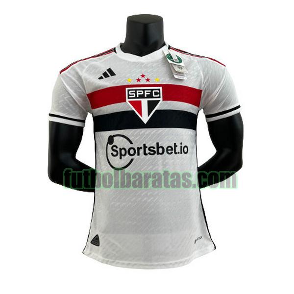 camiseta sao paulo 2023 2024 blanco primera player