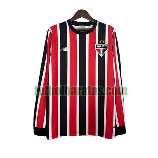 camiseta sao paulo 2024 2025 rojo negro segunda ml