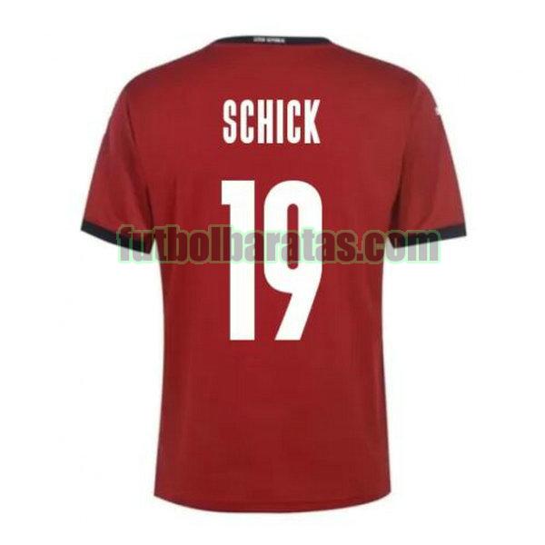 camiseta schick 19 republica checa 2020 primera