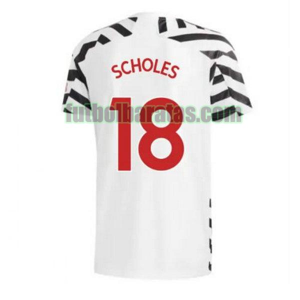 camiseta scholes 18.jpg manchester united 2020-2021 tercera