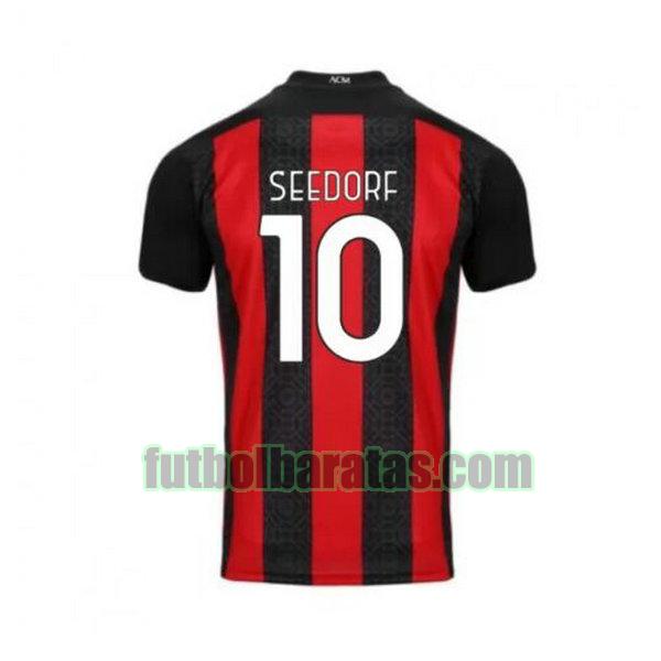 camiseta seedorf 10 ac milan 2020-2021 primera