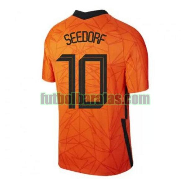 camiseta seedorf 10 holanda 2020 primera