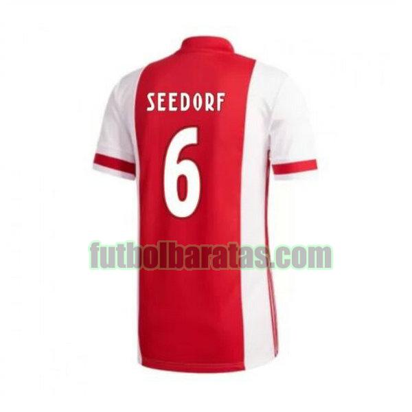 camiseta seedorf 6 ajax 2020-2021 primera