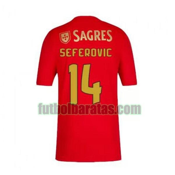 camiseta seferovic 14 sl benfica 2020-2021 primera