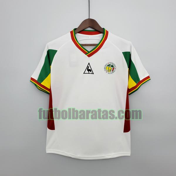 camiseta senegal 2002 blanco primera