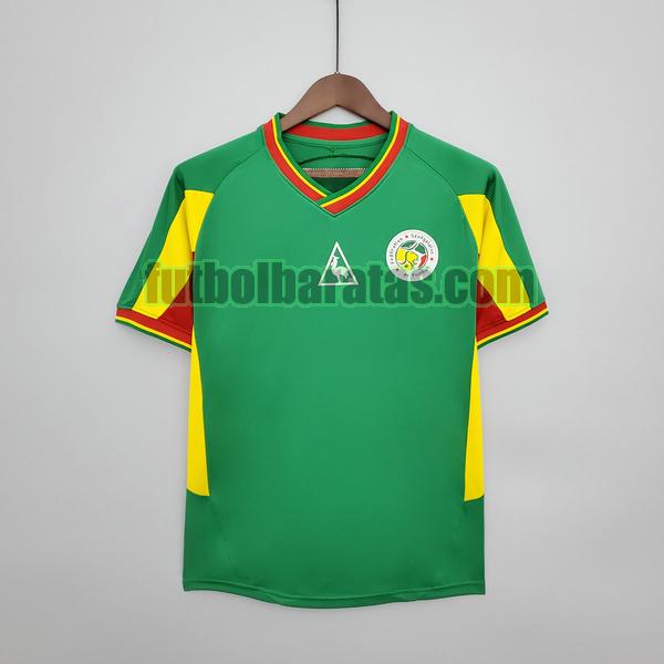 camiseta senegal 2002 verde segunda