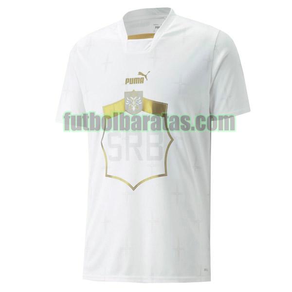 camiseta serbia 2022 blanco segunda tailandia