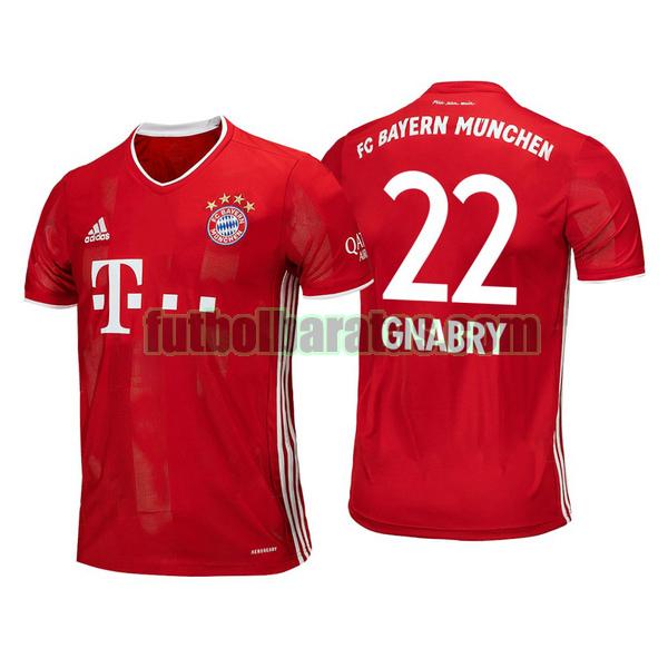 camiseta serge gnabry 22 camiseta bayern munich 2020-2021 primera