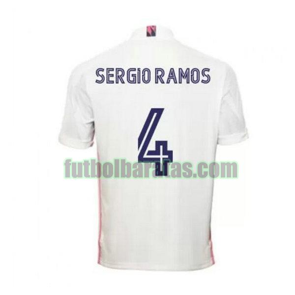 camiseta sergio ramos 4 real madrid 2020-2021 primera