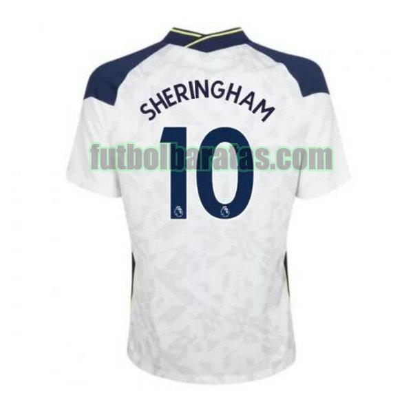 camiseta sheringham 10 tottenham 2020-2021 priemra