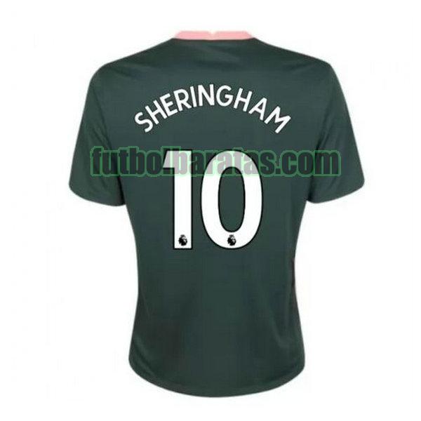 camiseta sheringham 10 tottenham 2020-2021 segunda