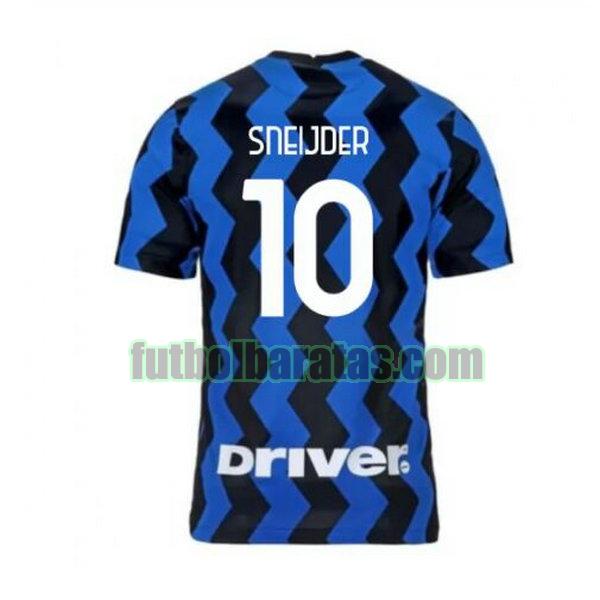 camiseta sneijder 10 inter milán 2020-2021 primera