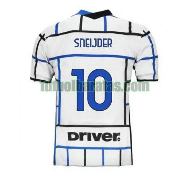 camiseta sneijder 10 inter milán 2020-2021 segunda