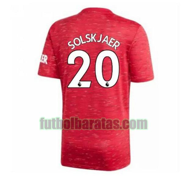 camiseta solskjaer 20 manchester united 2020-2021 primera