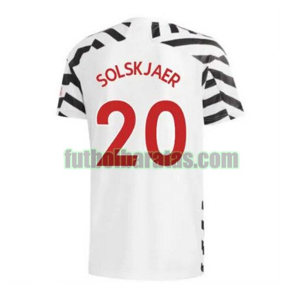camiseta solskjaer 20 manchester united 2020-2021 tercera