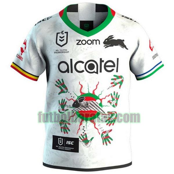 camiseta south sydney rabbitohs 2020 blanco indigenous