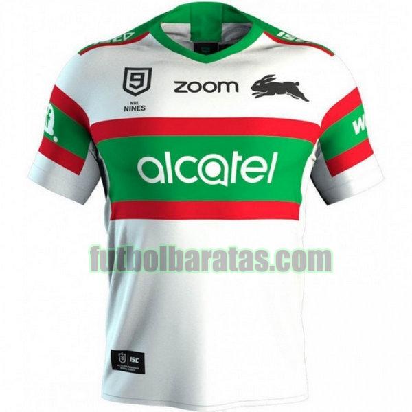 camiseta south sydney rabbitohs 2020 blanco nines