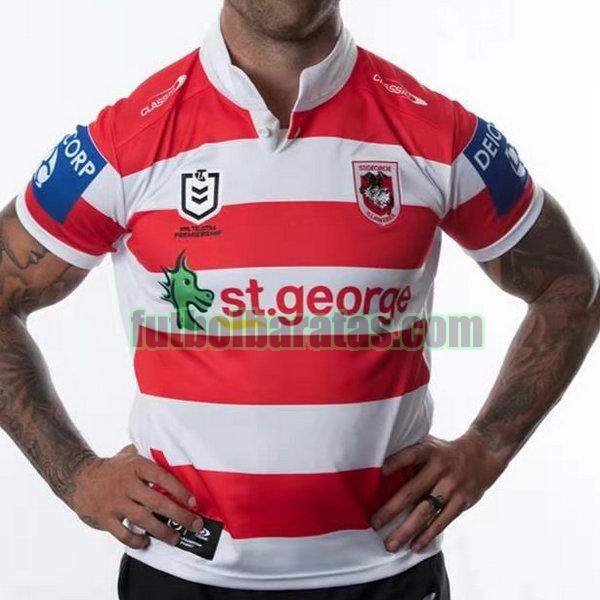  camiseta st george illawarra dragons 2021 rojo heritage 