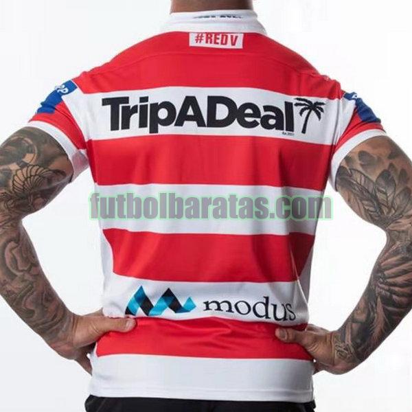  camiseta st george illawarra dragons 2021 rojo heritage 