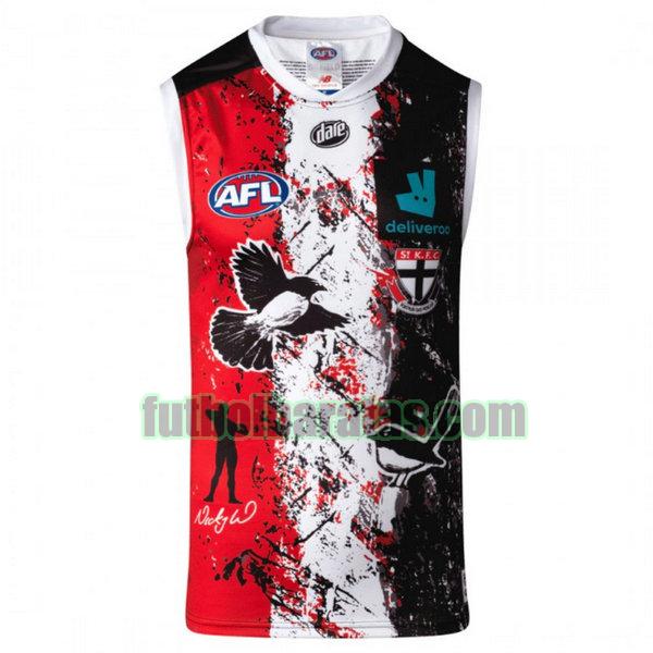 camiseta st kilda saints 2021 negro indigenous guernsey