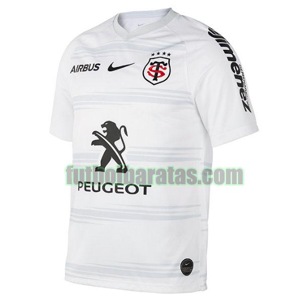 camiseta stade toulousain 2020-2021 blanco segunda