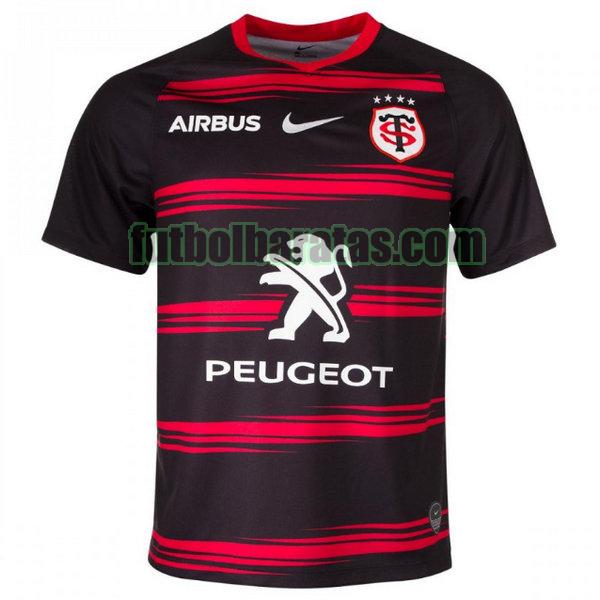 camiseta stade toulousain 2020-2021 negro primera