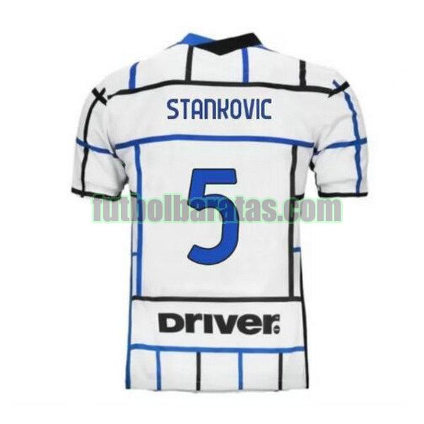 camiseta stankovic 5 inter milán 2020-2021 segunda