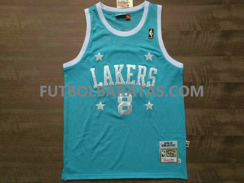 camiseta star Bryant 8 los angeles lakers 2017 verde