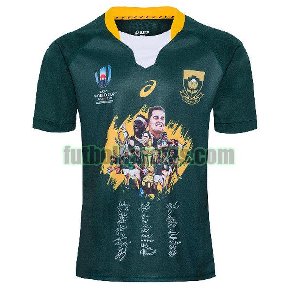 camiseta sudáfrica 2019 verde champion