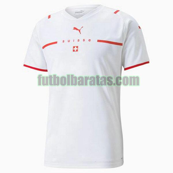 camiseta suiza 2021 2022 blanco segunda