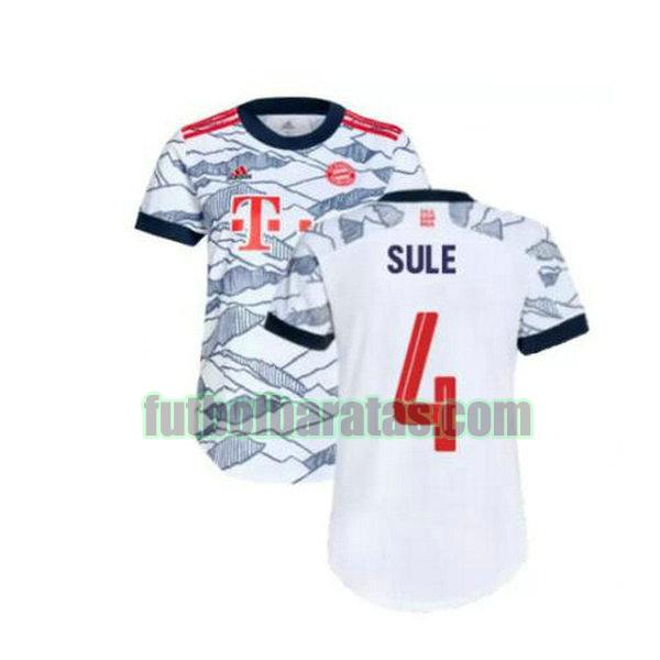 camiseta sule 4 bayern munich 2021 2022 gris tercera