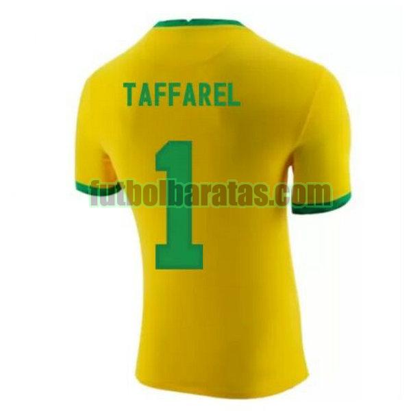 camiseta taffarel 1 brasil 2020-2021 amarillo primera