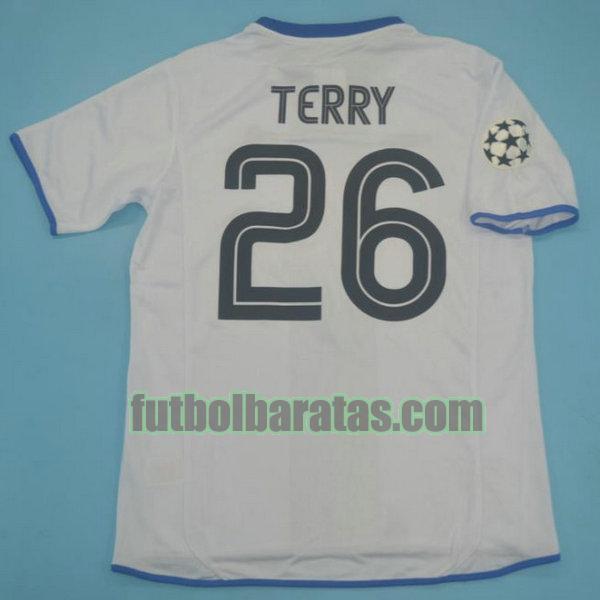 camiseta terry 26 chelsea 2003-2005 blanco segunda