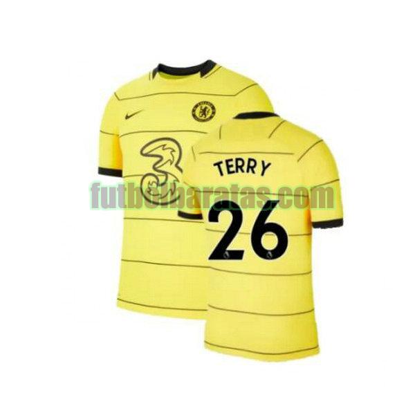 camiseta terry 26 chelsea 2021 2022 amarillo tercera