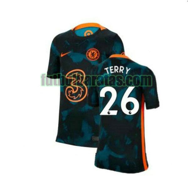 camiseta terry 26 chelsea 2021 2022 verde segunda