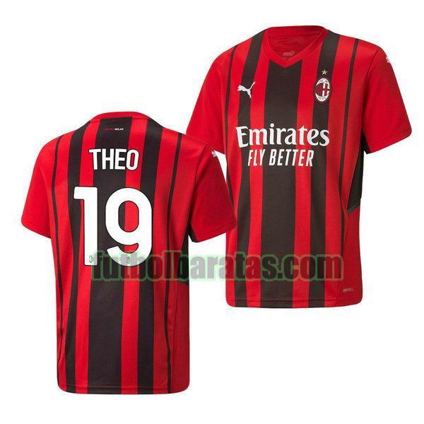 camiseta theo hernandez 19 chelsea 2021 2022 rojo primera