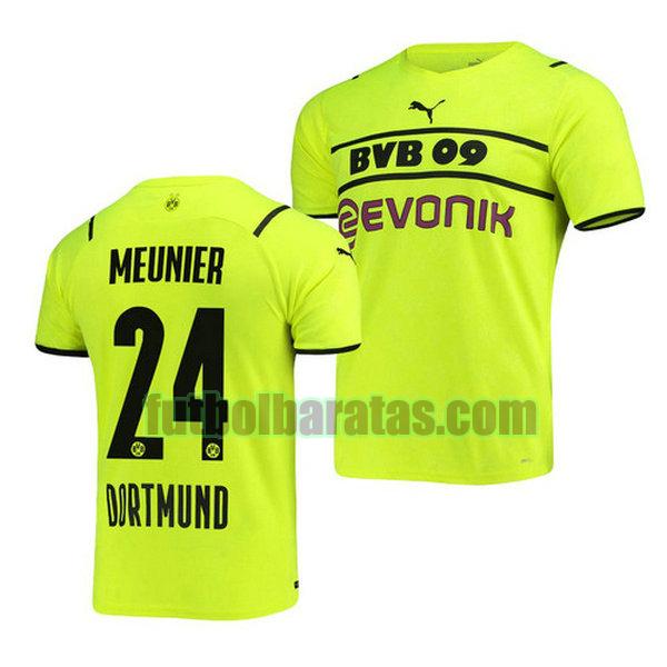 camiseta thomas meunier 24 borussia dortmund 2021 2022 verde tercera