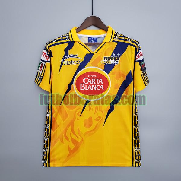 camiseta tigres uanl 1997 1998 amarillo primera