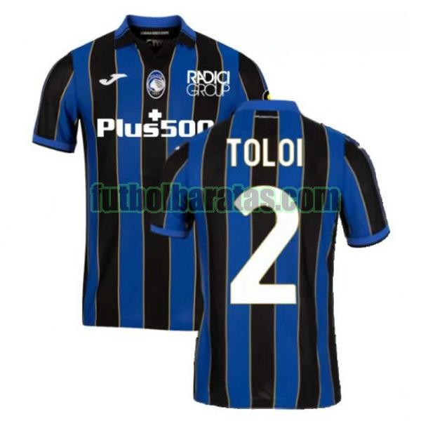 camiseta toloi 2 atalanta 2021 2022 azul negro primera