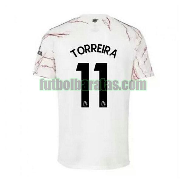 camiseta torreira 11 arsenal 2020-2021 segunda