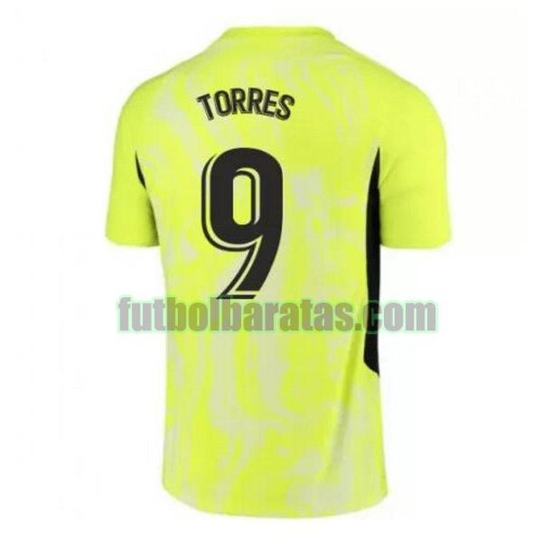 camiseta torres 9 atletico madrid 2020-2021 verde tercera