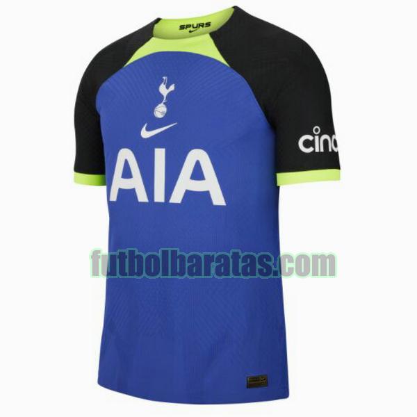 camiseta tottenham 2022 2023 azul negro segunda