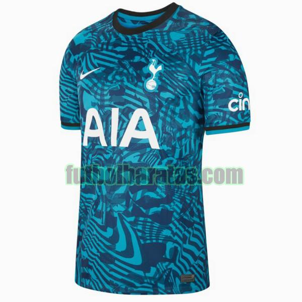 camiseta tottenham 2022 2023 azul tercera