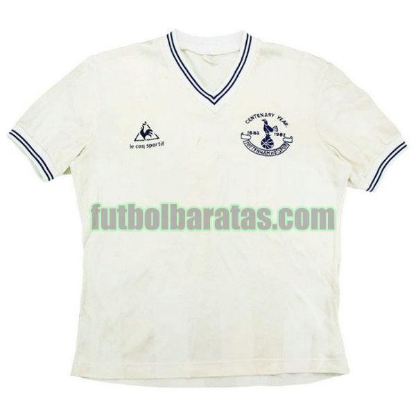 camiseta tottenham hotspur 1982-1983 blanco primera