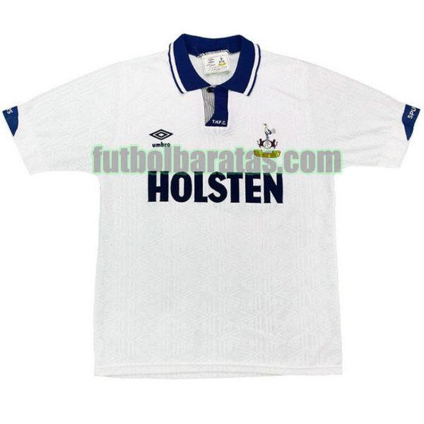camiseta tottenham hotspur 1991-1993 blanco primera